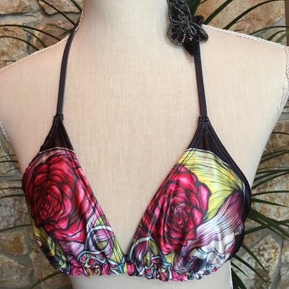 Dia de los muertos Floral bikini set - Picture 5 of 8